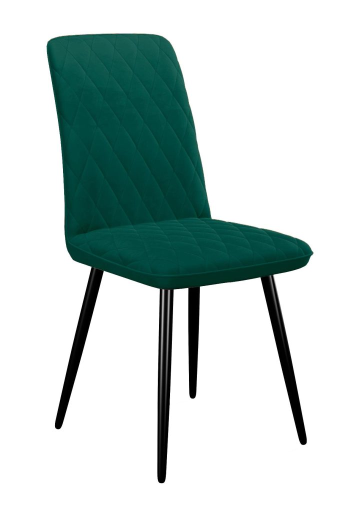 Стул DikLine 205 B10 GREEN/ножки черные