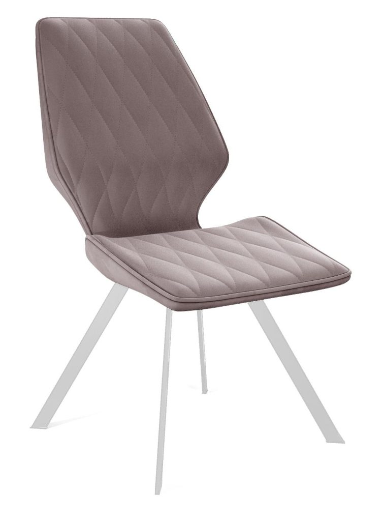 Стул DikLine 242M B5 LATTE/ ножки белые